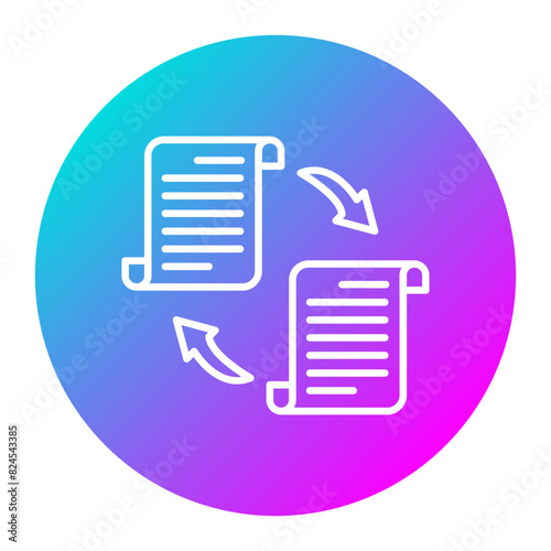 General Ledger vector icon. Can be used for Documents And Files iconset.