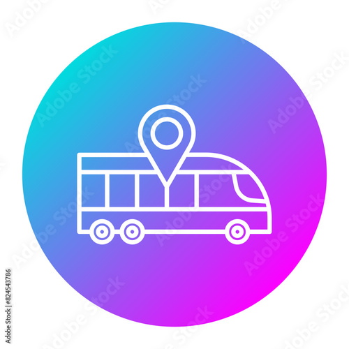 GPS Tracking vector icon. Can be used for Crime Investigation iconset.