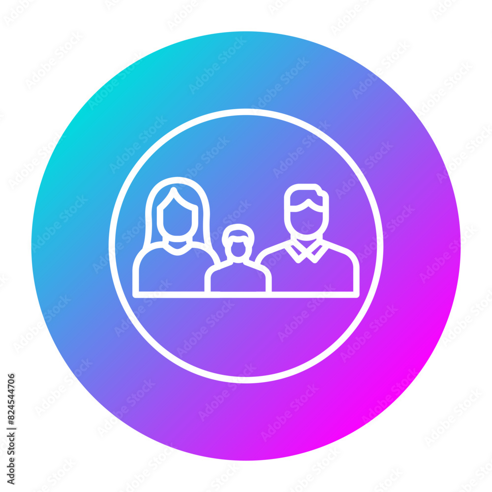 Family vector icon. Can be used for Human Rights iconset. Family vector icon. Can be used for Human Rights iconset.