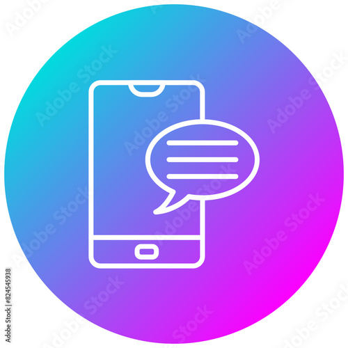 Messages vector icon. Can be used for Digital Retail iconset.