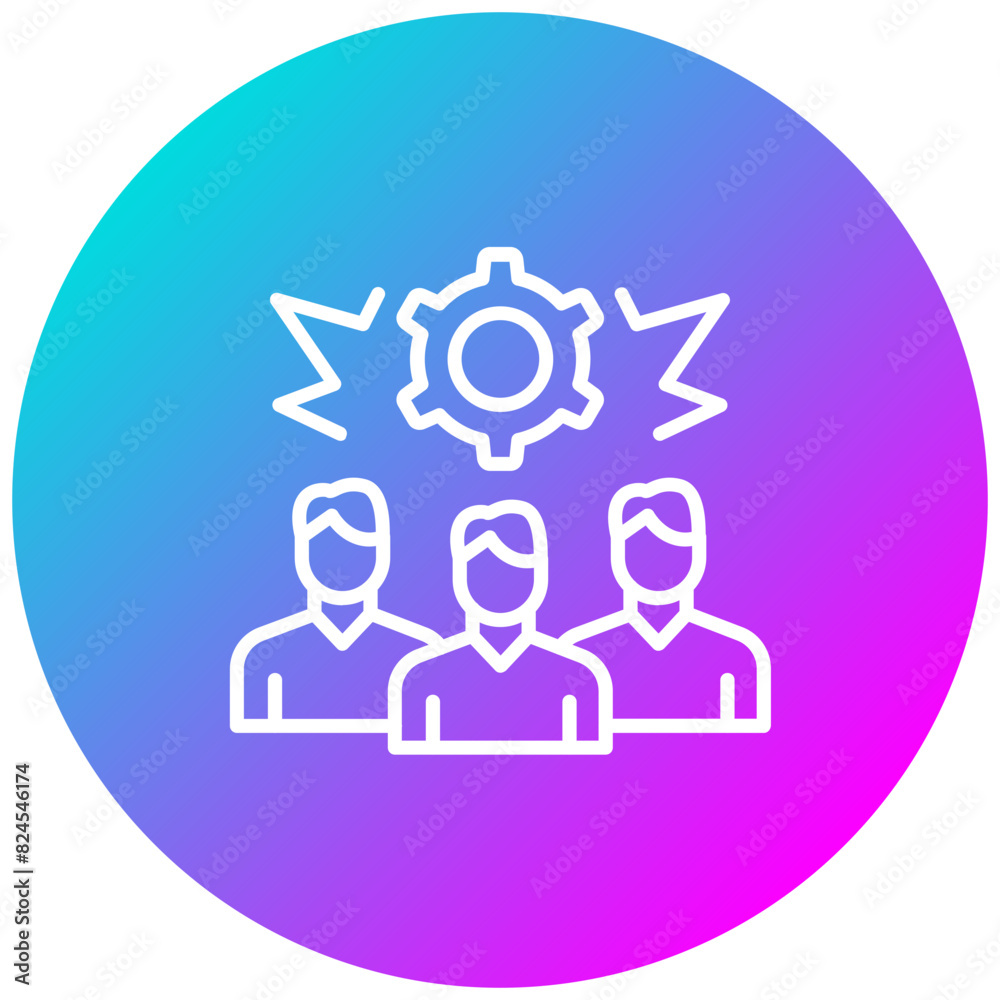 Collective Strength vector icon. Can be used for Teamwork iconset. Collective Strength vector icon. Can be used for Teamwork iconset.
