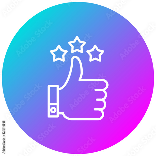Excellence vector icon. Can be used for Core Values iconset.