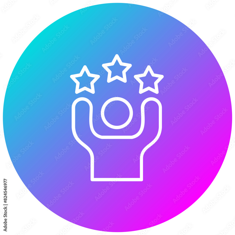 Confidence vector icon. Can be used for Personal Growth iconset. Confidence vector icon. Can be used for Personal Growth iconset.