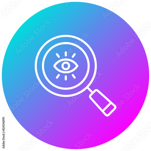 Fotografie Clarity vector icon. Can be used for Personal Growth iconset.
