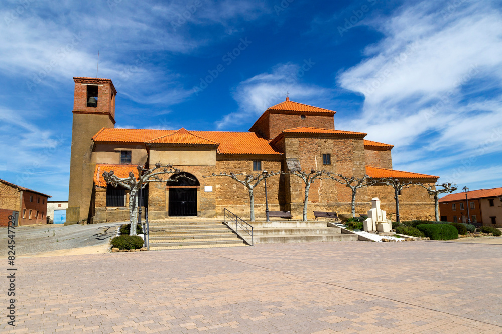 Church of San Salvador in Matilla de Arzón. Zamora, Castile and Leon, Spain. Church of San Salvador in Matilla de Arzón. Zamora, Castile and Leon, Spain.