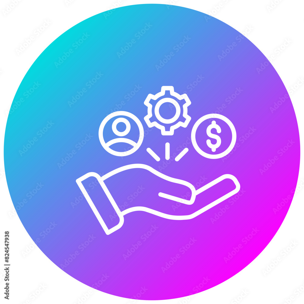 Resource Allocation vector icon. Can be used for Project Assesment iconset. Resource Allocation vector icon. Can be used for Project Assesment iconset.
