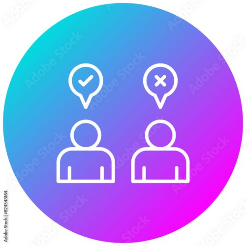Consumer Behavior vector icon. Can be used for Charity iconset.