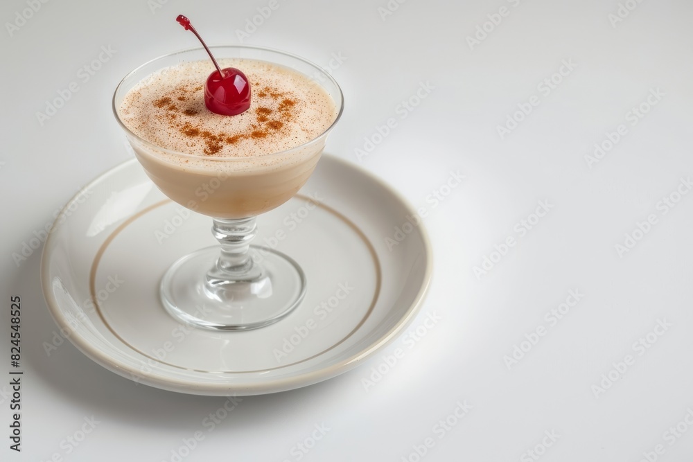 Baileys Cherry Cafe Cocktail with a Hint of Cinnamon