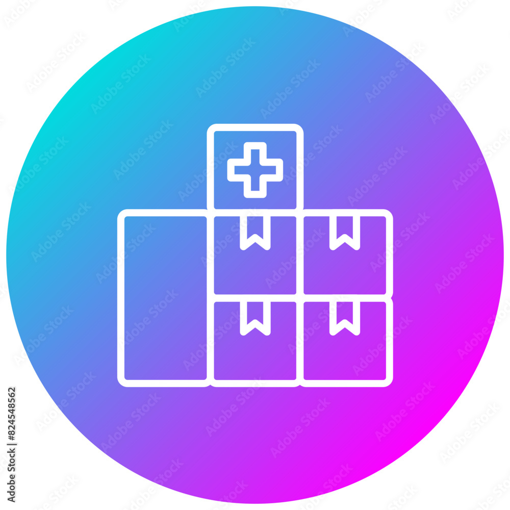Relief Goods vector icon. Can be used for Survey iconset. Relief Goods vector icon. Can be used for Survey iconset.