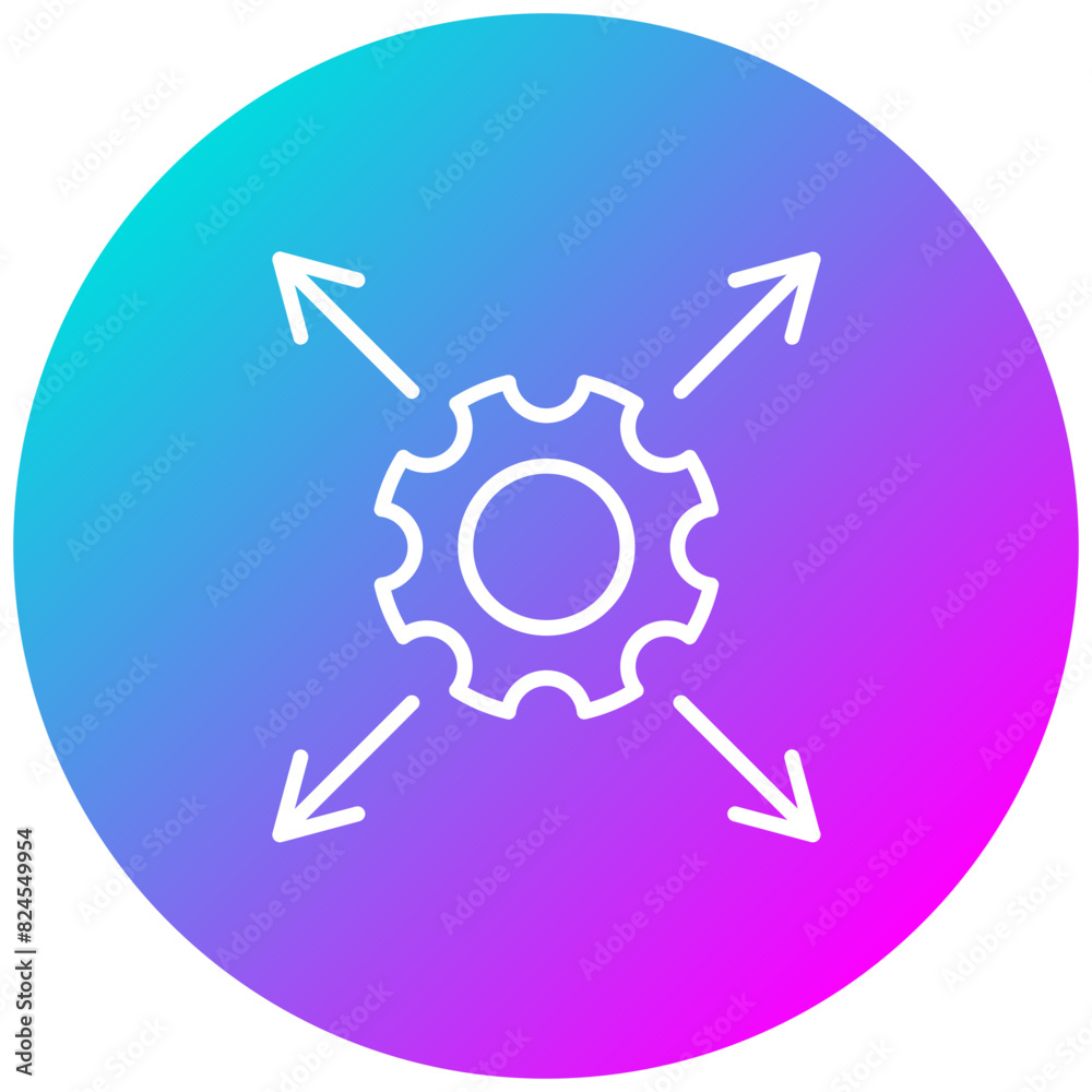 Scalability vector icon. Can be used for Mass Production iconset. Scalability vector icon. Can be used for Mass Production iconset.