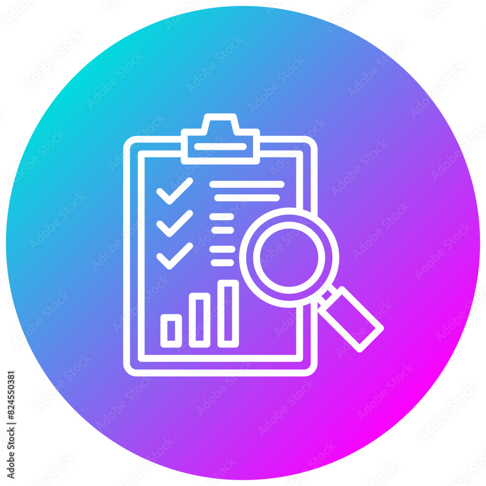 Evaluation vector icon. Can be used for Action Plan iconset. Evaluation vector icon. Can be used for Action Plan iconset.