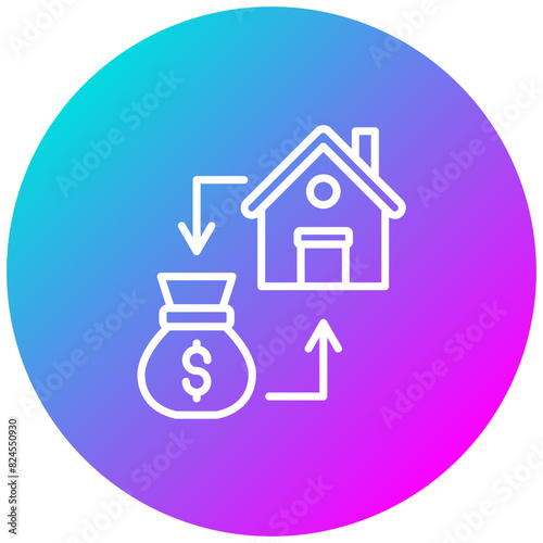 Loan Modification vector icon. Can be used for Loan iconset.