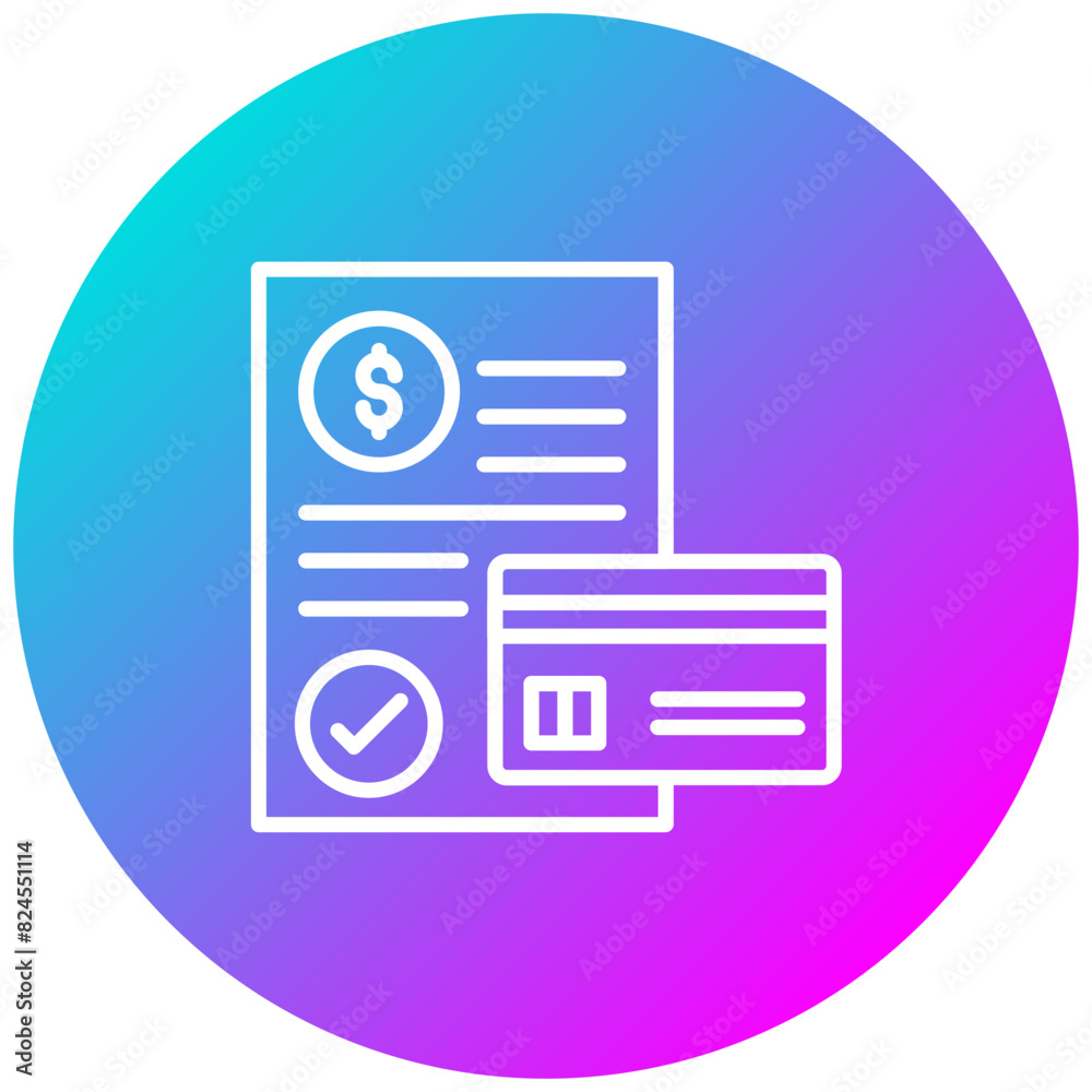 Credit Report vector icon. Can be used for Loan iconset. Credit Report vector icon. Can be used for Loan iconset.