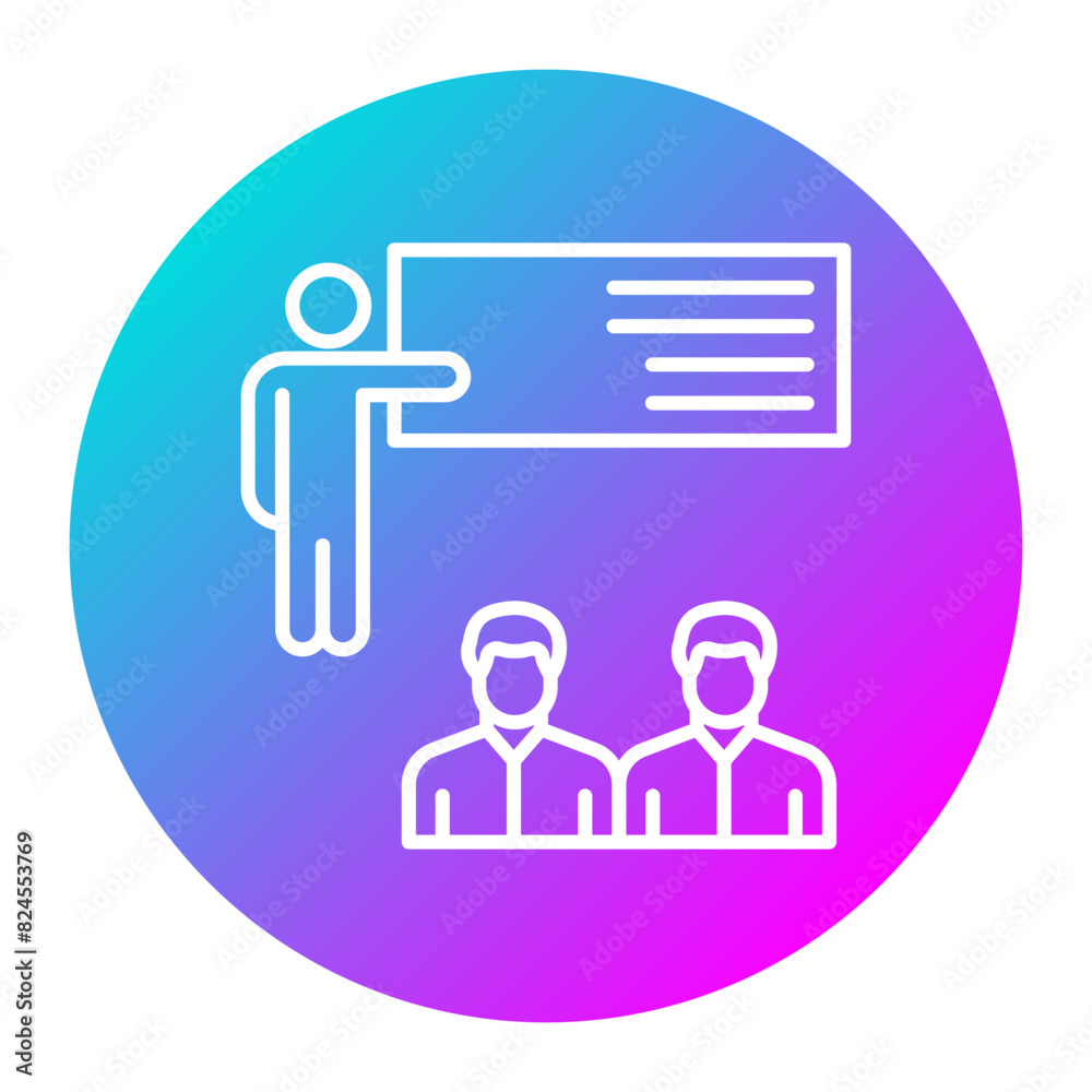 Presentation vector icon. Can be used for Business and Finance iconset. Presentation vector icon. Can be used for Business and Finance iconset.