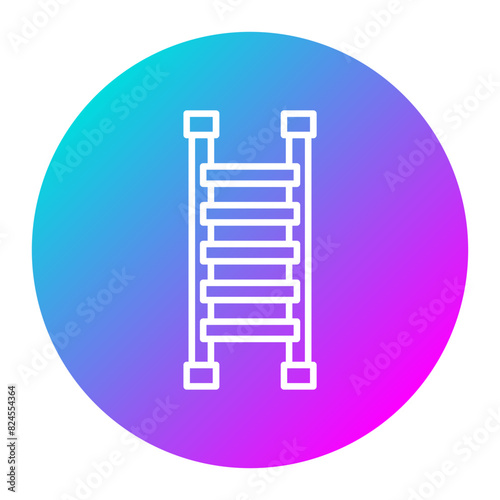 Ladder vector icon. Can be used for Home Improvements iconset.