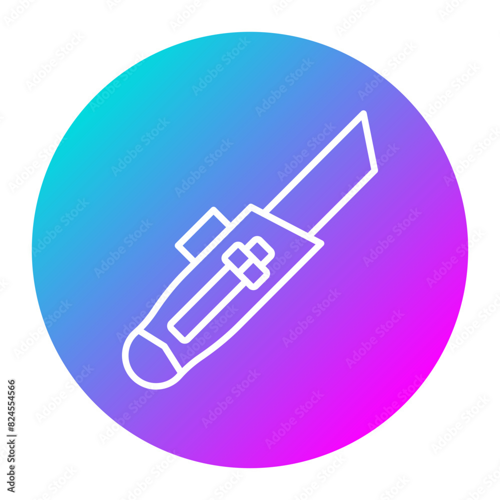 Utility Knife vector icon. Can be used for Home Improvements iconset. Utility Knife vector icon. Can be used for Home Improvements iconset.