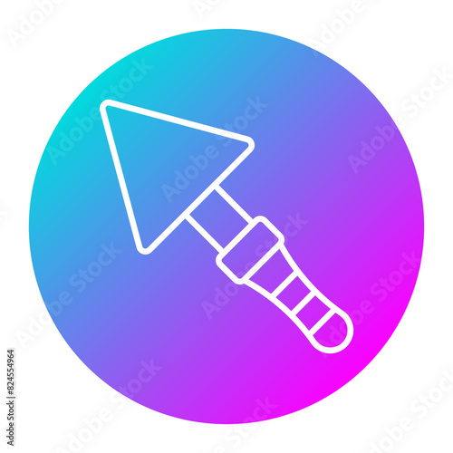 Trowel vector icon. Can be used for Home Improvements iconset.