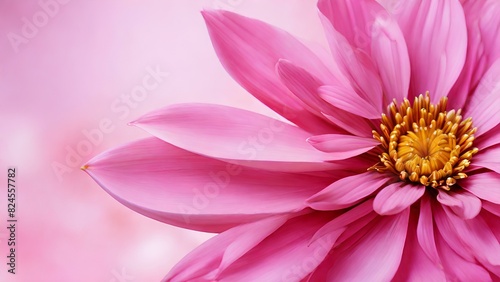 A Delicate Touch  Unveiling the Beauty of a Pink Flower as a Background