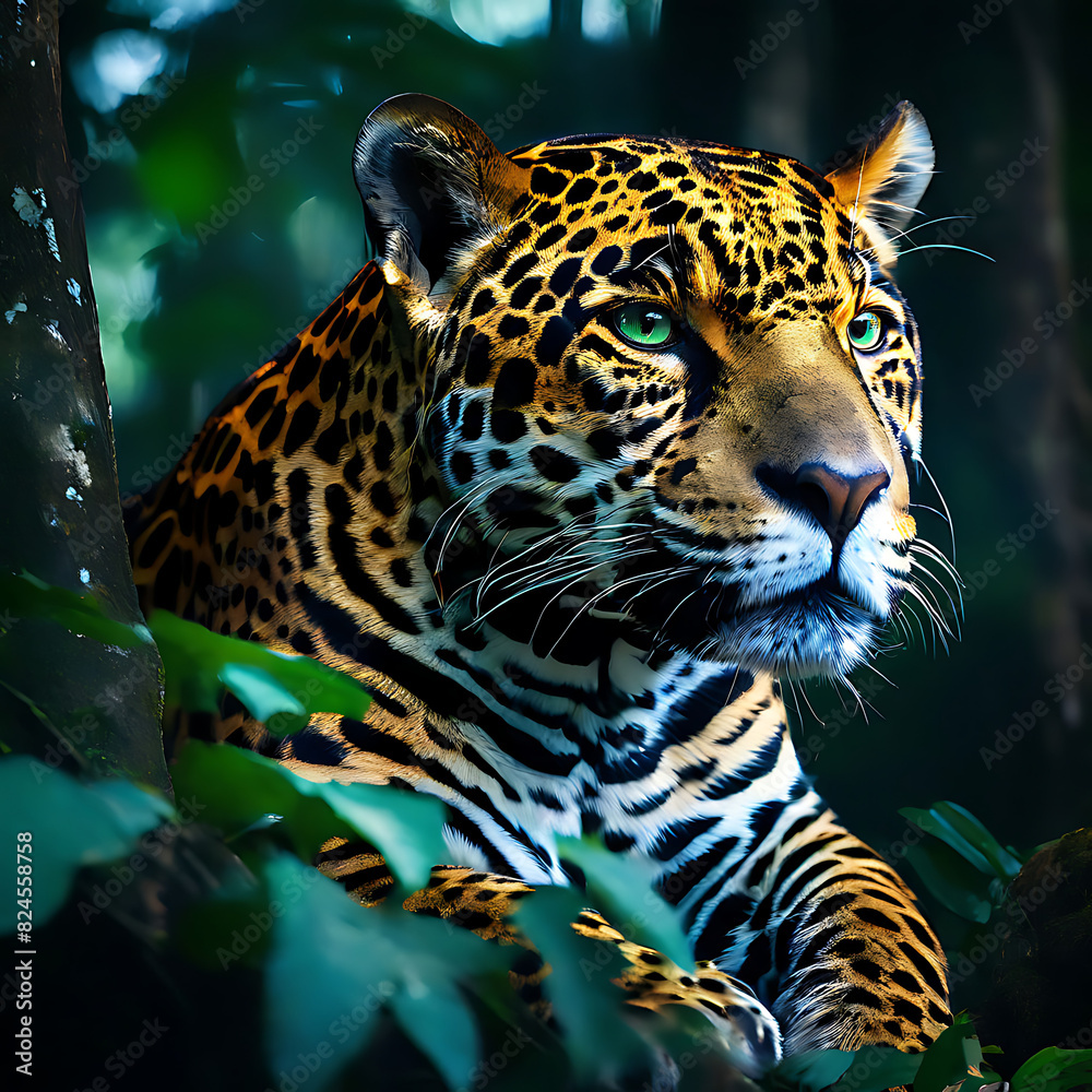 Fototapeta premium portrait of a tiger