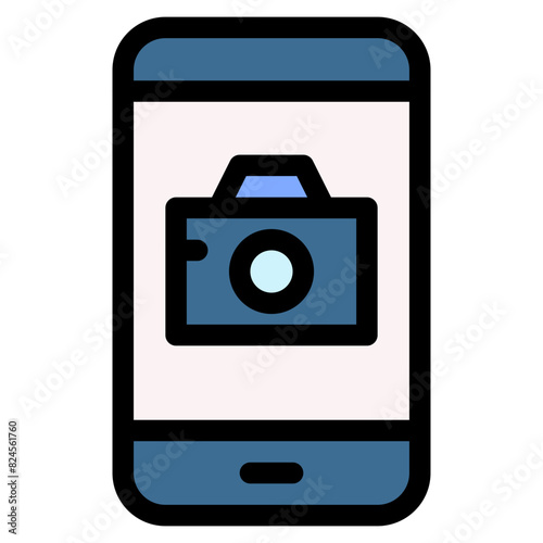 camera, app, android, digital, interaction Icon