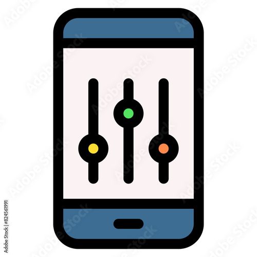 filter, app, android, digital, interaction Icon
