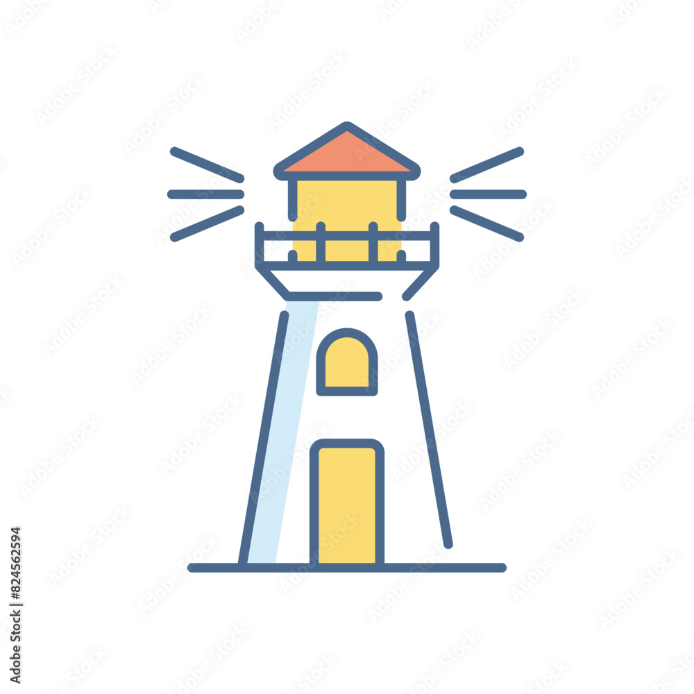 Lighthouse vector icon Lighthouse vector icon