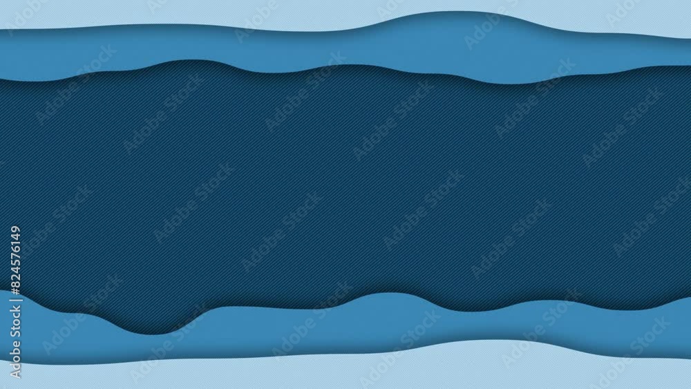 shades of blue, wave effect.  motion background. text space