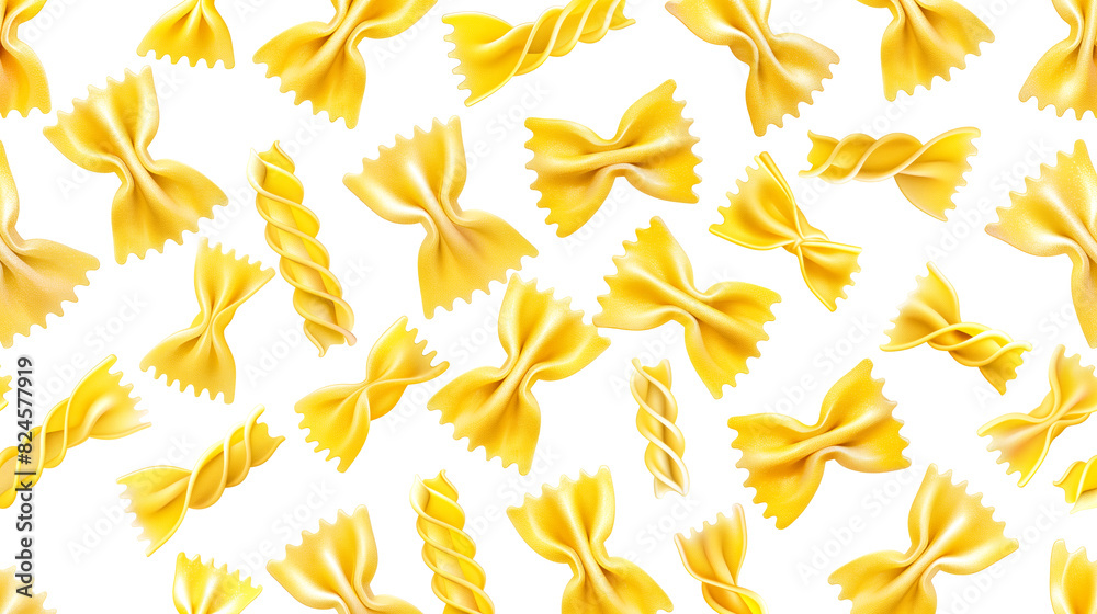 Seamless pasta pattern background Seamless pasta pattern background