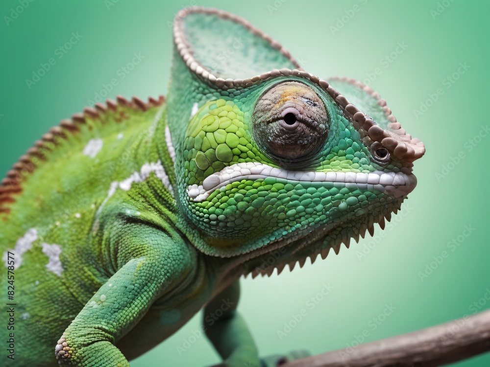 Obraz premium chameleon on a branch