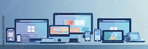 Creating responsive layouts: Development for web and mobile platforms