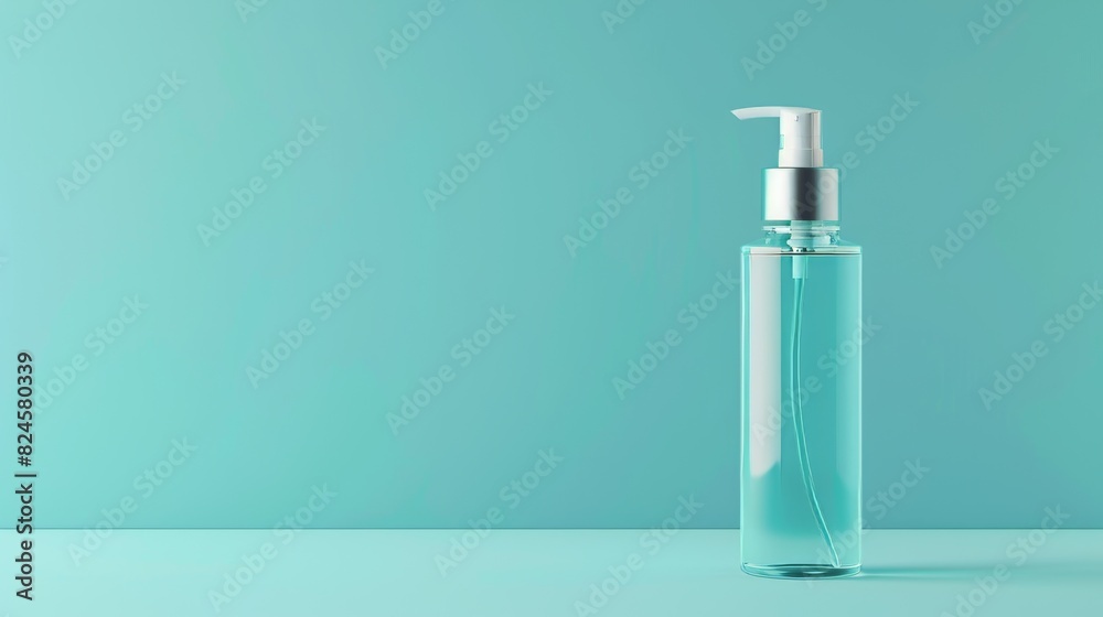 Beauty product container with minimal design for skincare products Beauty product container with minimal design for skincare products