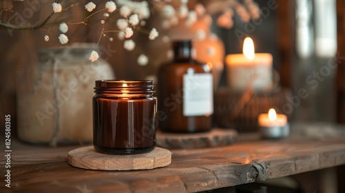 Creating business branding  designing aroma candles  designing home spas