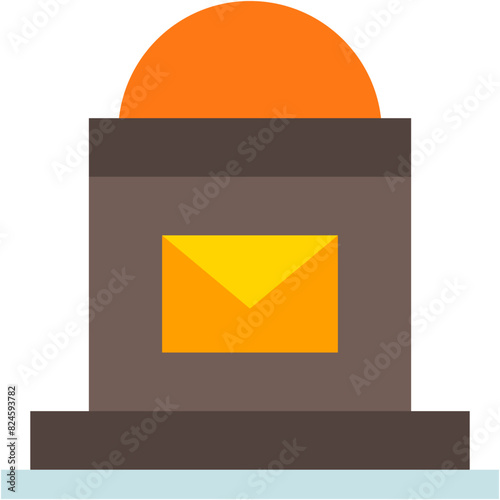 Vector Icon Box, email, mail, post, postage, postbox