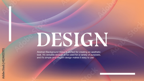 Premium Gradient Backgroudn Design Template