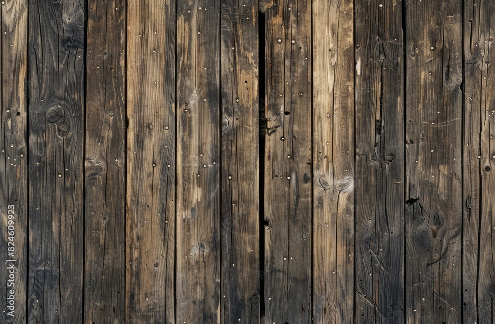 Photorealistic top down view of old brown wood texture background Photorealistic top down view of old brown wood texture background