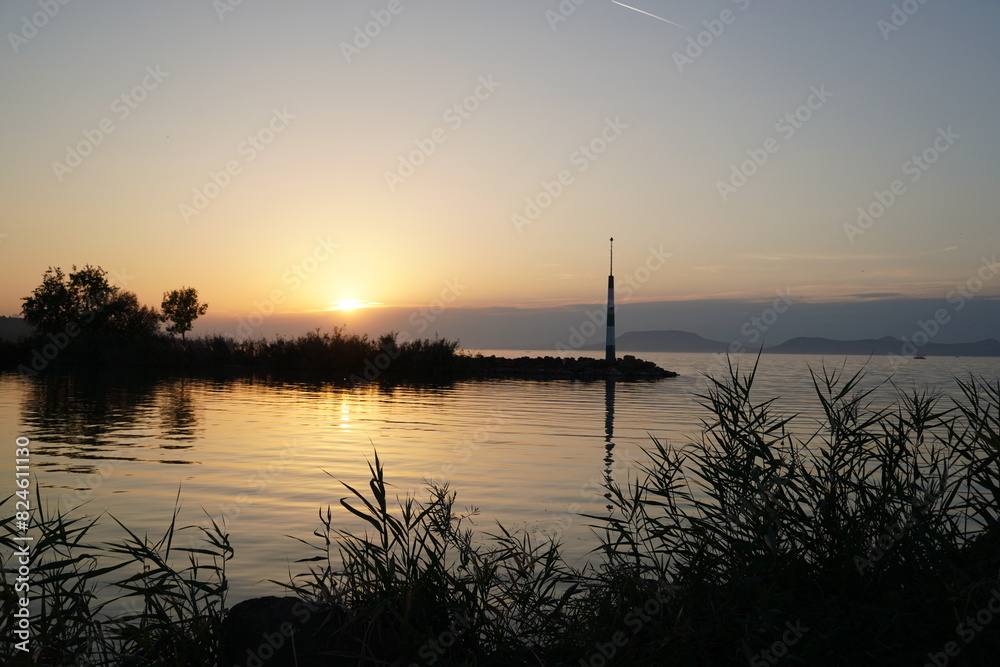Sailing boat and nature photos of Balaton Hungary Sailing boat and nature photos of Balaton Hungary