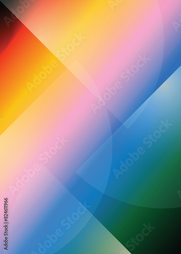 Vertical Vibrant gradient background vector.  Abstract trendy modern design wallpaper for landing page  covers  Brochures  flyers  Presentations Banners. Vector illustration.
