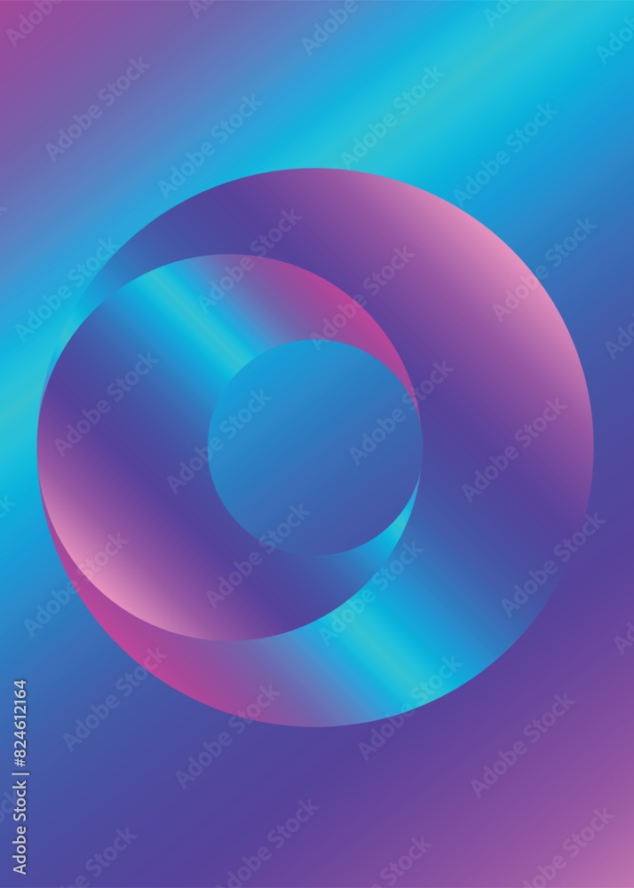Vertical Vibrant gradient background vector.  Abstract trendy modern design wallpaper for landing page, covers, Brochures, flyers, Presentations,Banners. Vector illustration.