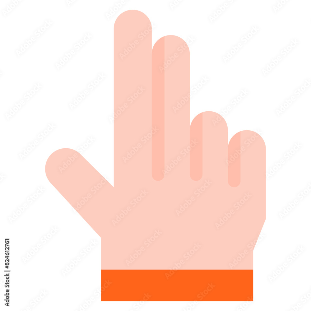 Vector Icon press, hand, hands and gestures, gestures, sign Vector Icon press, hand, hands and gestures, gestures, sign