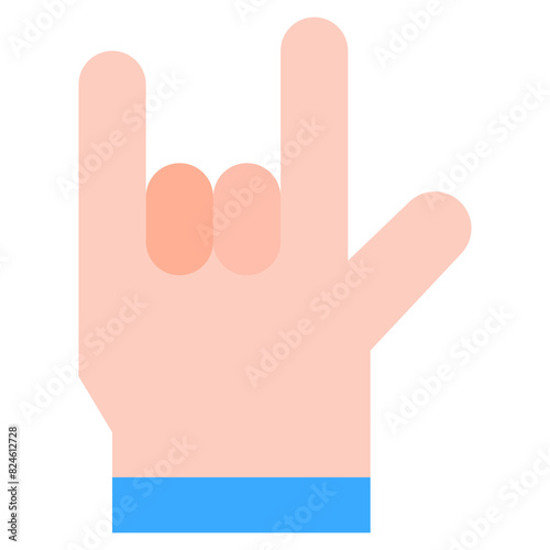 Vector Icon maloik, hand, hands and gestures, gestures, sign