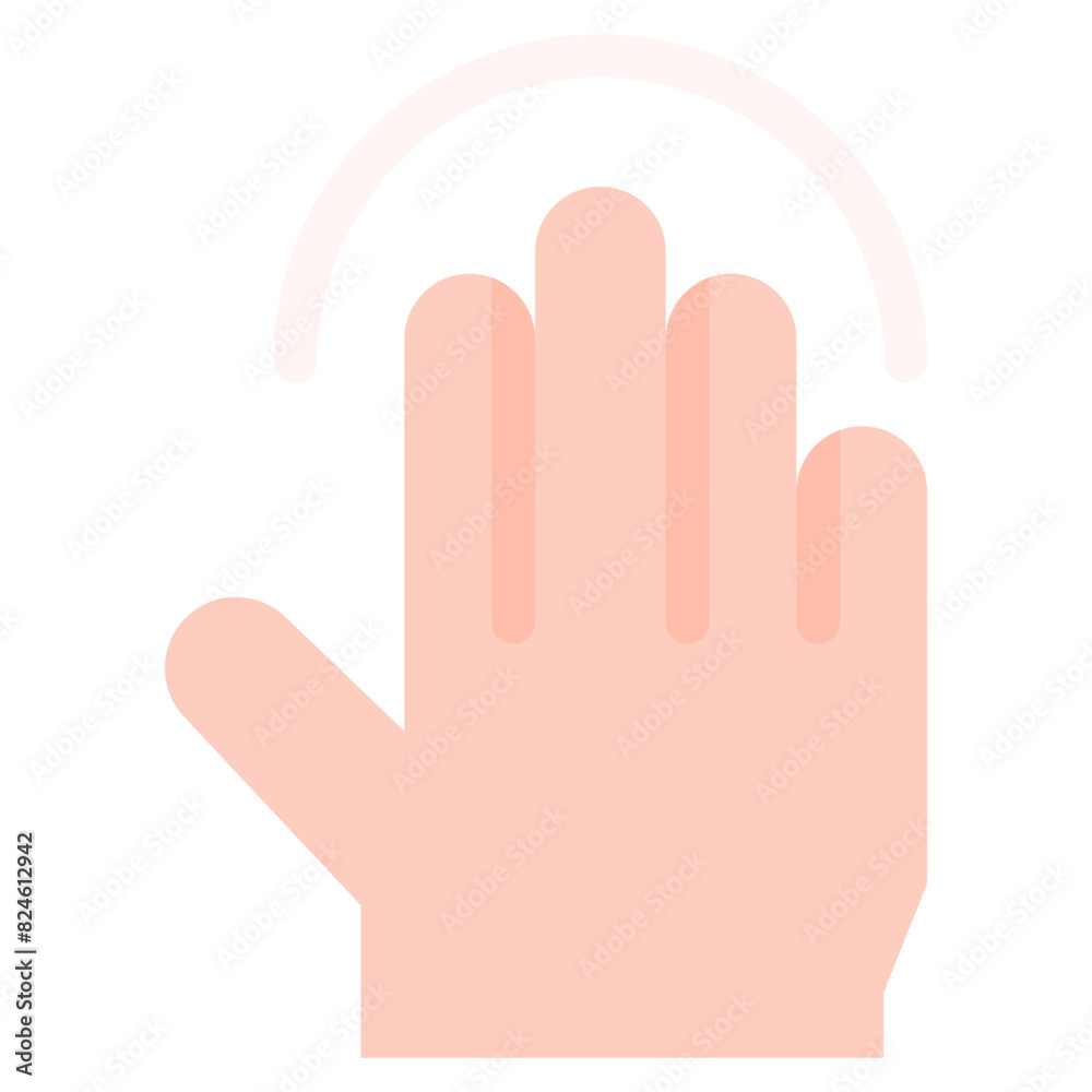 Vector Icon tap, hand, hands and gestures, gestures, sign Vector Icon tap, hand, hands and gestures, gestures, sign