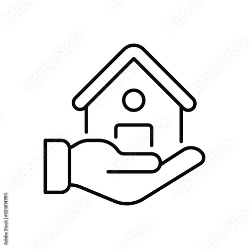 home insurance vector icon