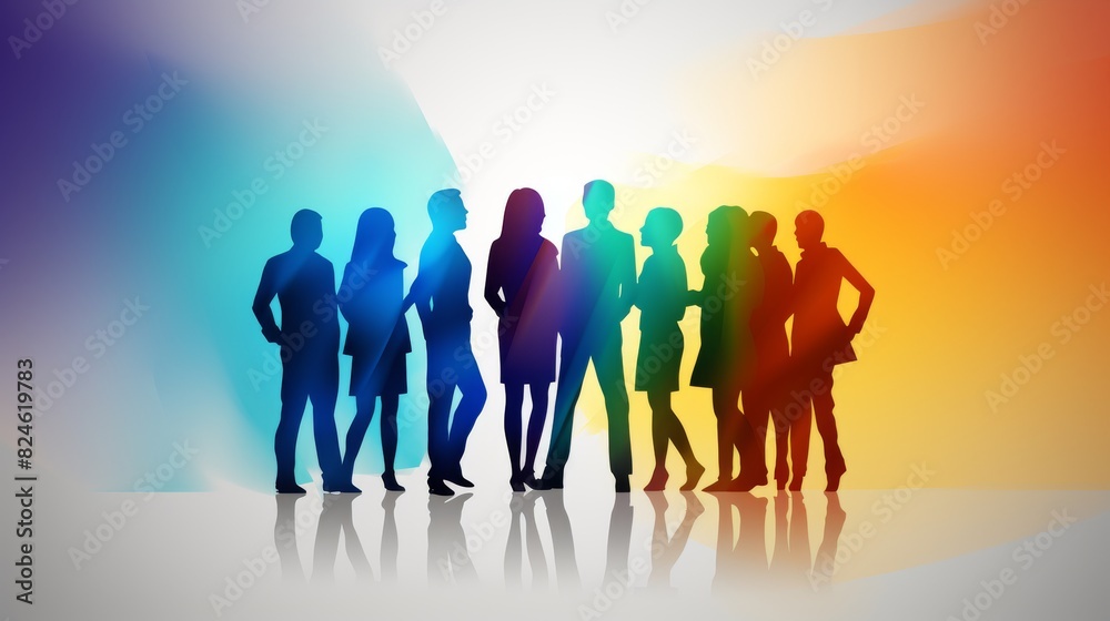 Cooperation between groups of people. Strategy solution and success ...