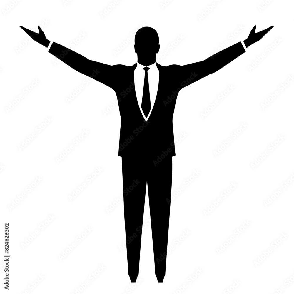a man standing, 2 hand expand and take breathing fresh air on the sky, enjoy moment vector silhouette a man standing, 2 hand expand and take breathing fresh air on the sky, enjoy moment vector silhouette