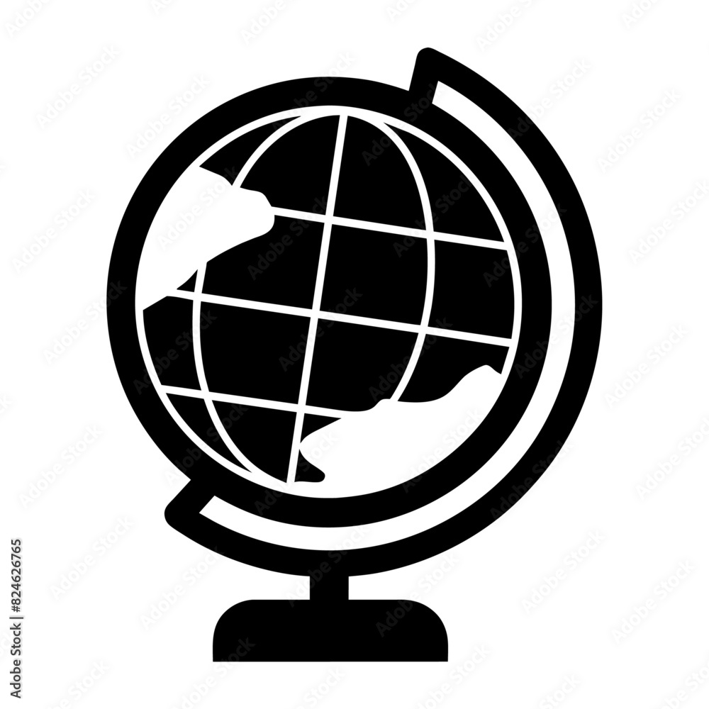 Geographical globe icon vector illustration Geographical globe icon vector illustration
