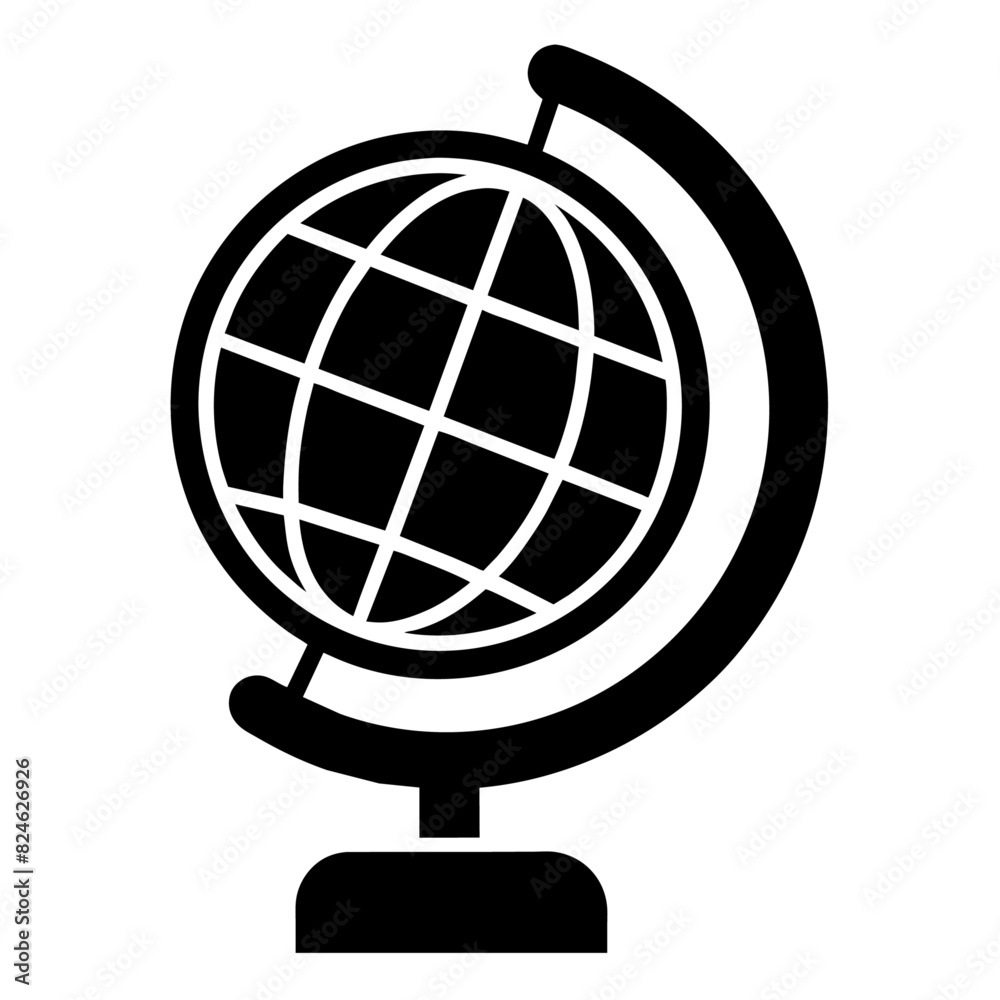 Geographical globe icon vector illustration Geographical globe icon vector illustration