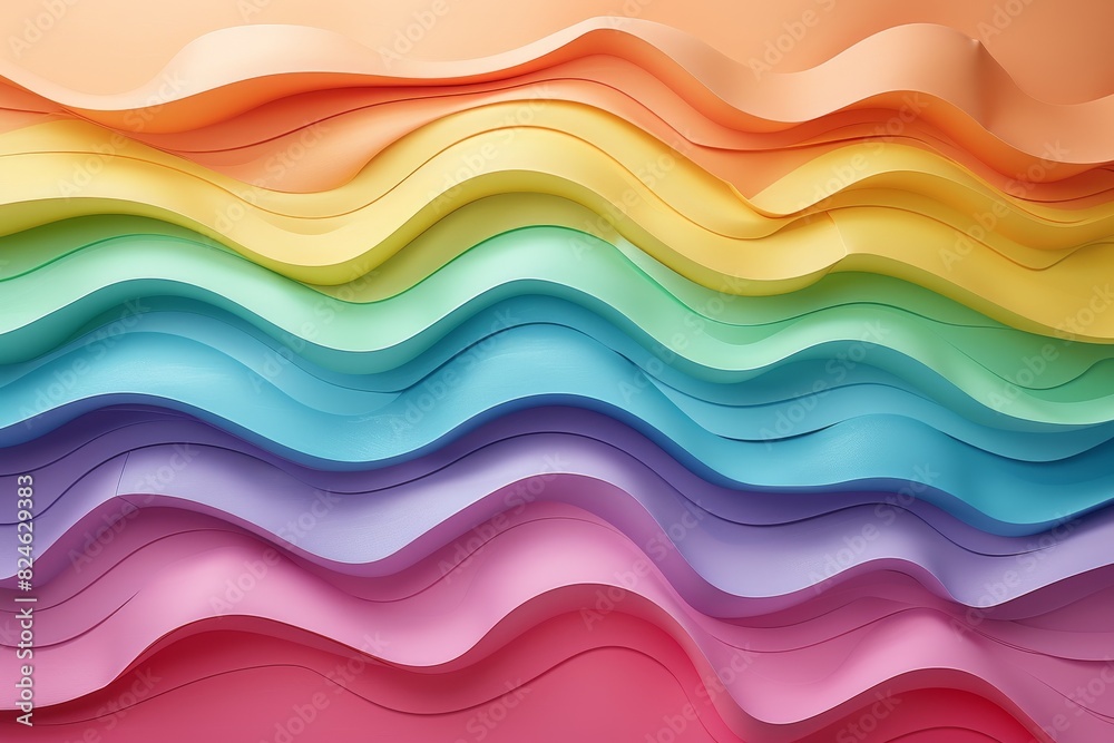 Pride-themed background featuring fluid shapes and vibrant contrasts Pride-themed background featuring fluid shapes and vibrant contrasts