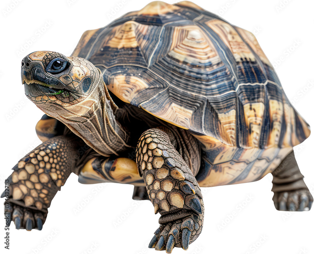 Fototapeta premium Full body shot of a tortoise , Generative Ai