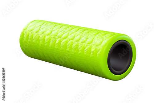 foam roller Isolated on transparent background photo