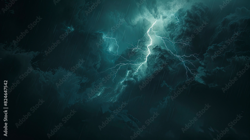 lightning in the night, stormy lightnig in the dark, lightning background, storm in the dark